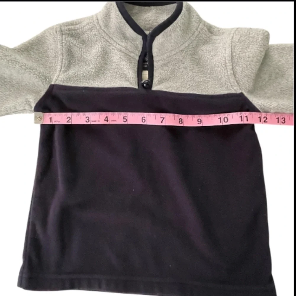 OshKosh B'gosh Gray and Navy Blue Boys Sweatshirt